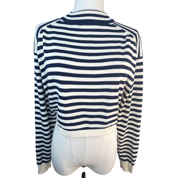 2/$30 ZARA Striped Small Cropped Sweater Viscose & Polyamide - Picture 8 of 14